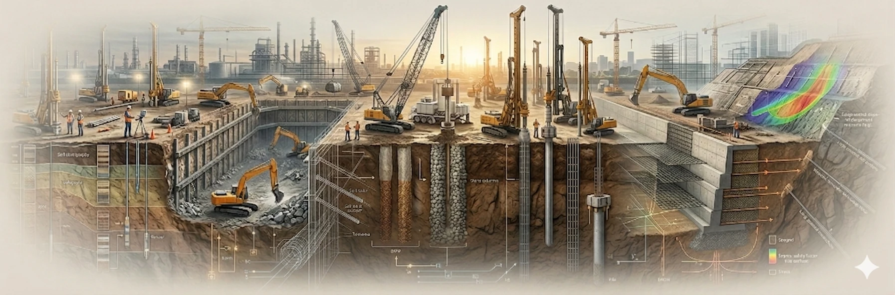 Construction site — Metro Vancouver mixed-use development